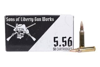 Sons of Liberty Gun Works 5.56 NATO 62gr FMJ - Box of 50